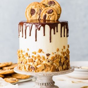 Bolo De Biscoito De Chocolate Com Cobertura De Açúcar Mascavo