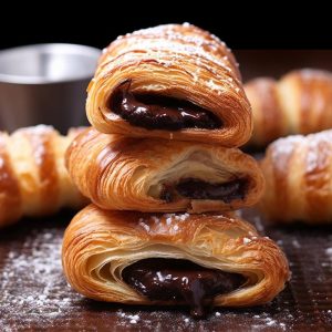 Croissant de Chocolate Caseiro: O Segredo da Confeitaria Revelado!