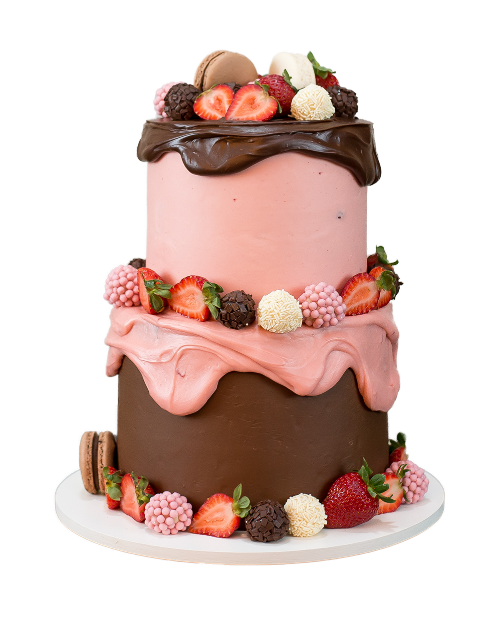 Bolo personalizado com decoração exclusiva e embalagem sofisticada, representando a tendência de personalização na confeitaria.